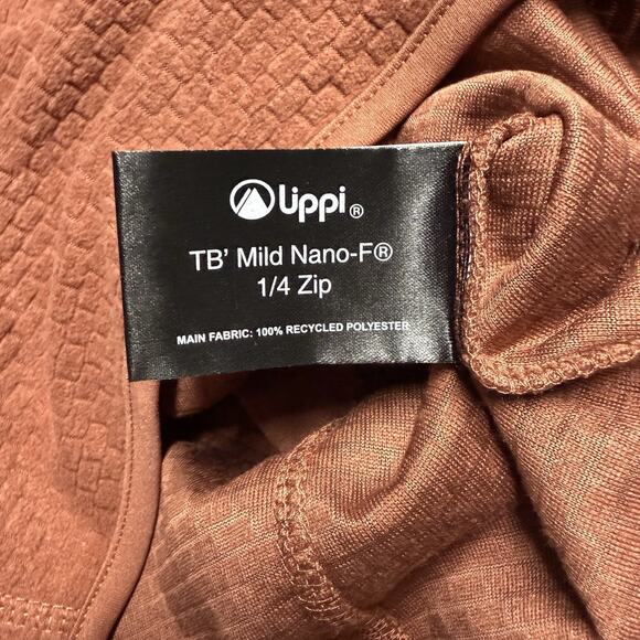 NWT Lippi 1/4 Zip Lightweight Shirt Teen Youth 14/XL Orange Pullover - Picture 4 of 8